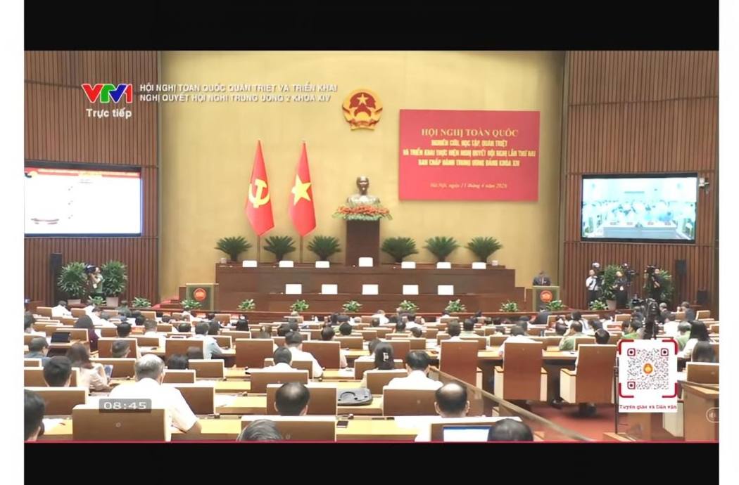 Hội nghị toàn quốc quán triệt NQ của TW