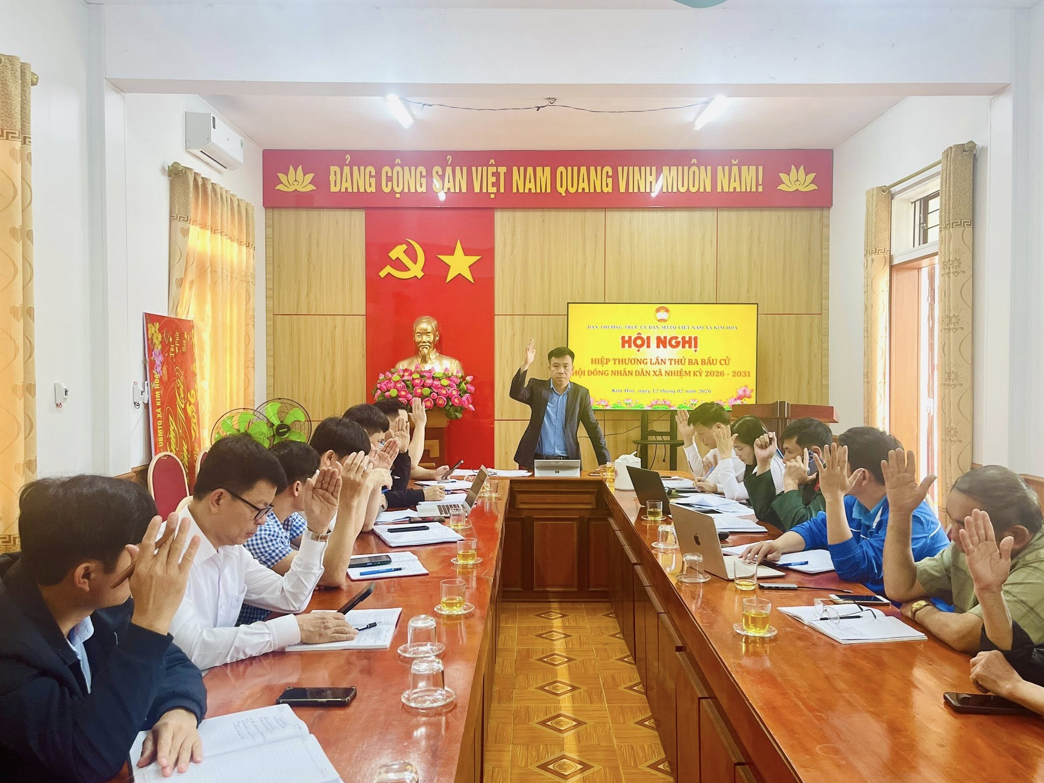 Hội nghị Hiệp thương lần 3 bầu cử đại biểu HĐND xã