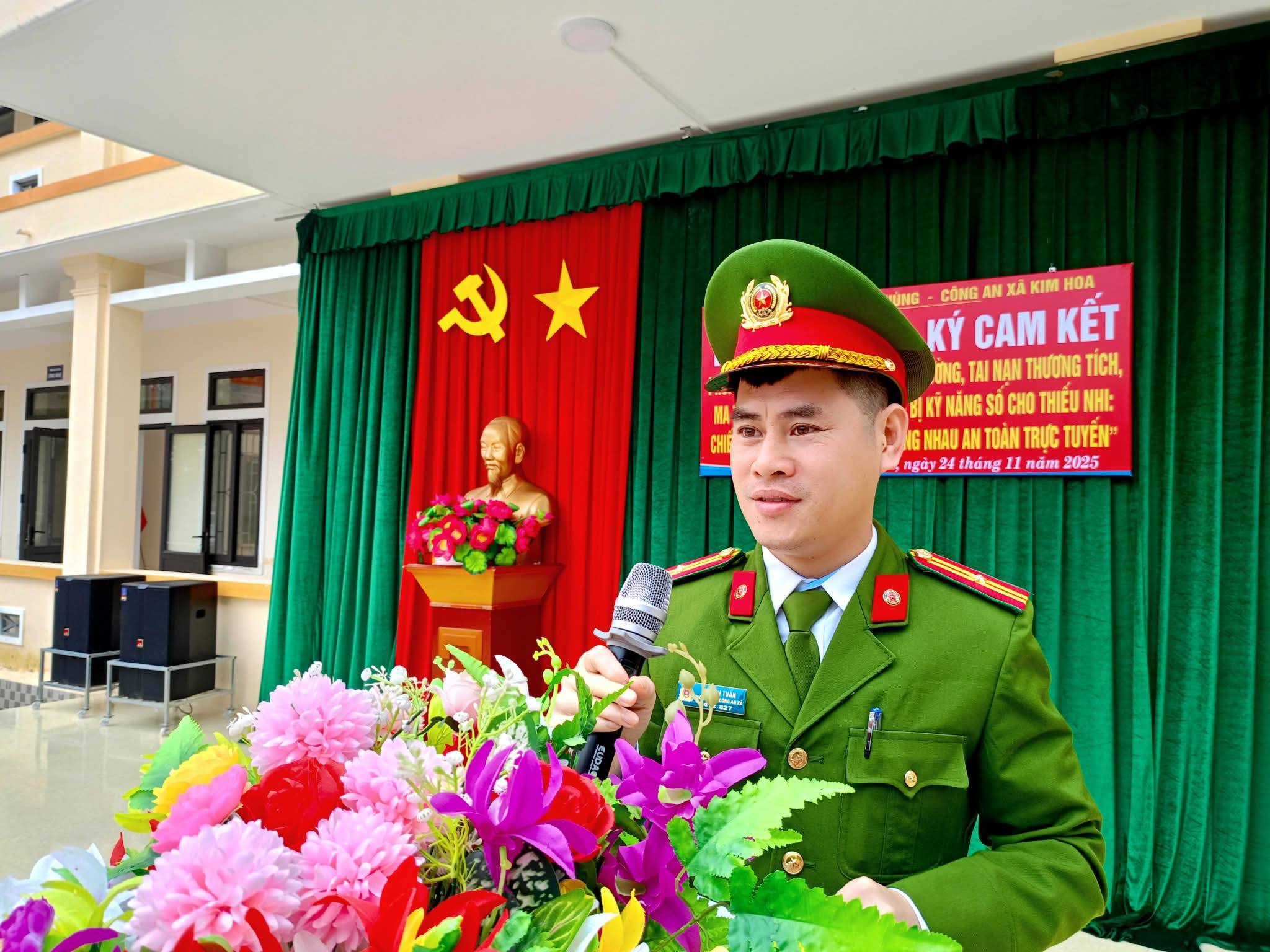 Đẩy mạnh truyền thông phòng chống pháo nổ, cháy nổ và đảm bảo ATGT cho học sinh