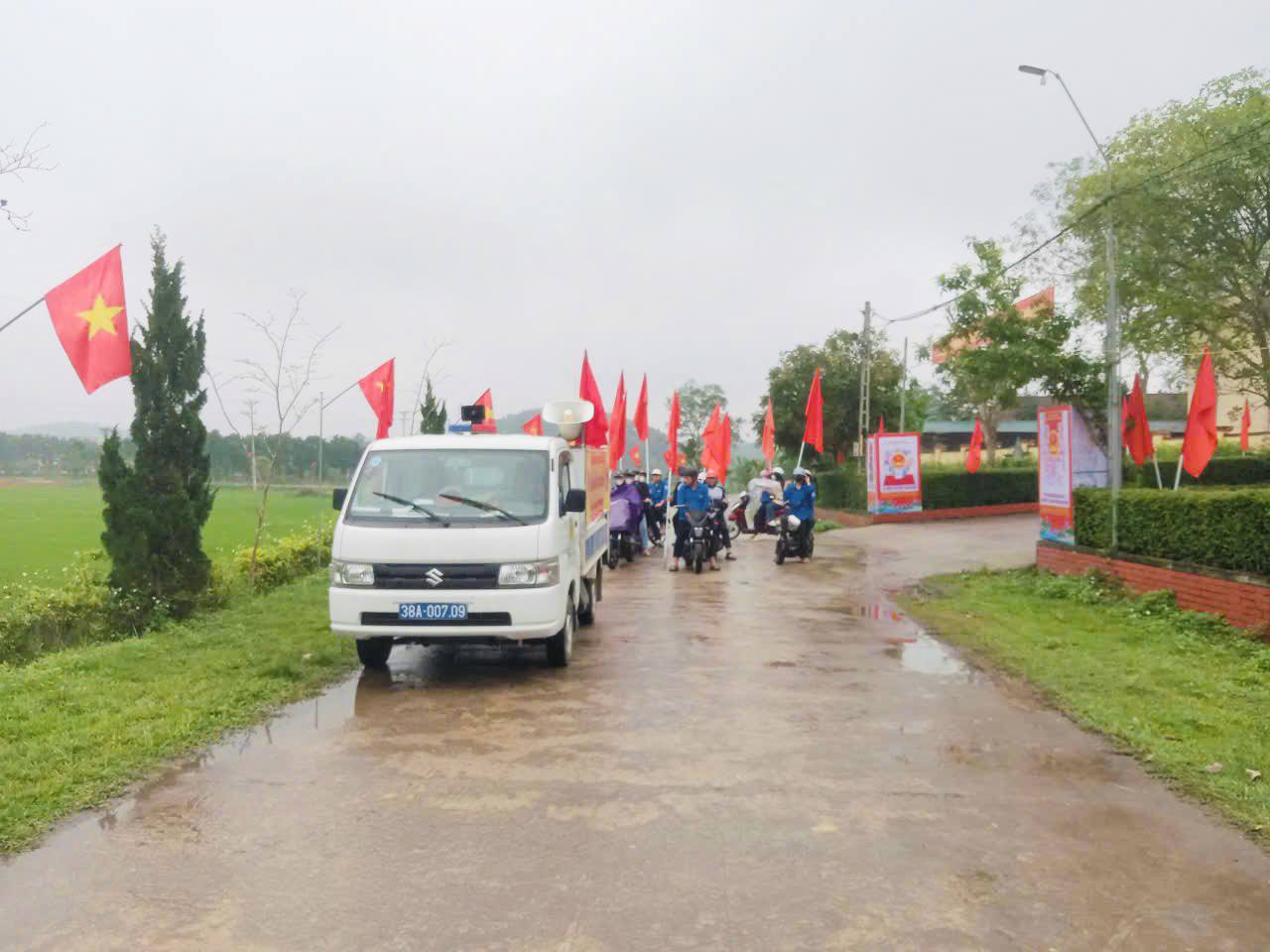 Xã Kim Hoa sẵn sàng cho Ngày hội non sông