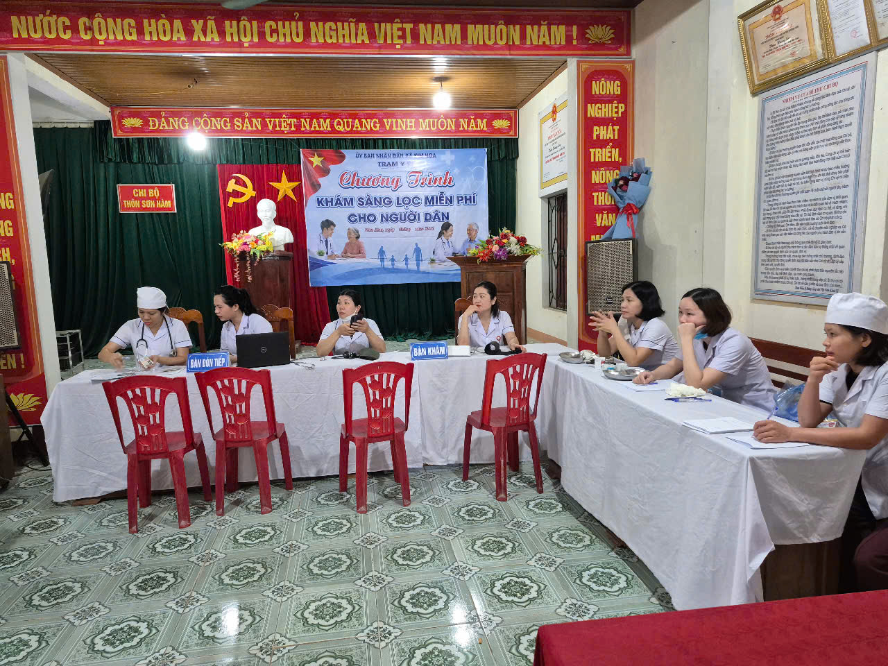 Kim Hoa triển khai khám sức khỏe sàng lọc miễn phí cho Nhân dân
