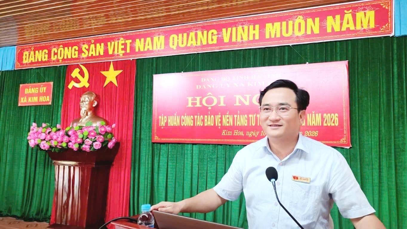 Hội nghị tập huấn công tác bảo vệ nền tảng tư tưởng của Đảng năm 2026