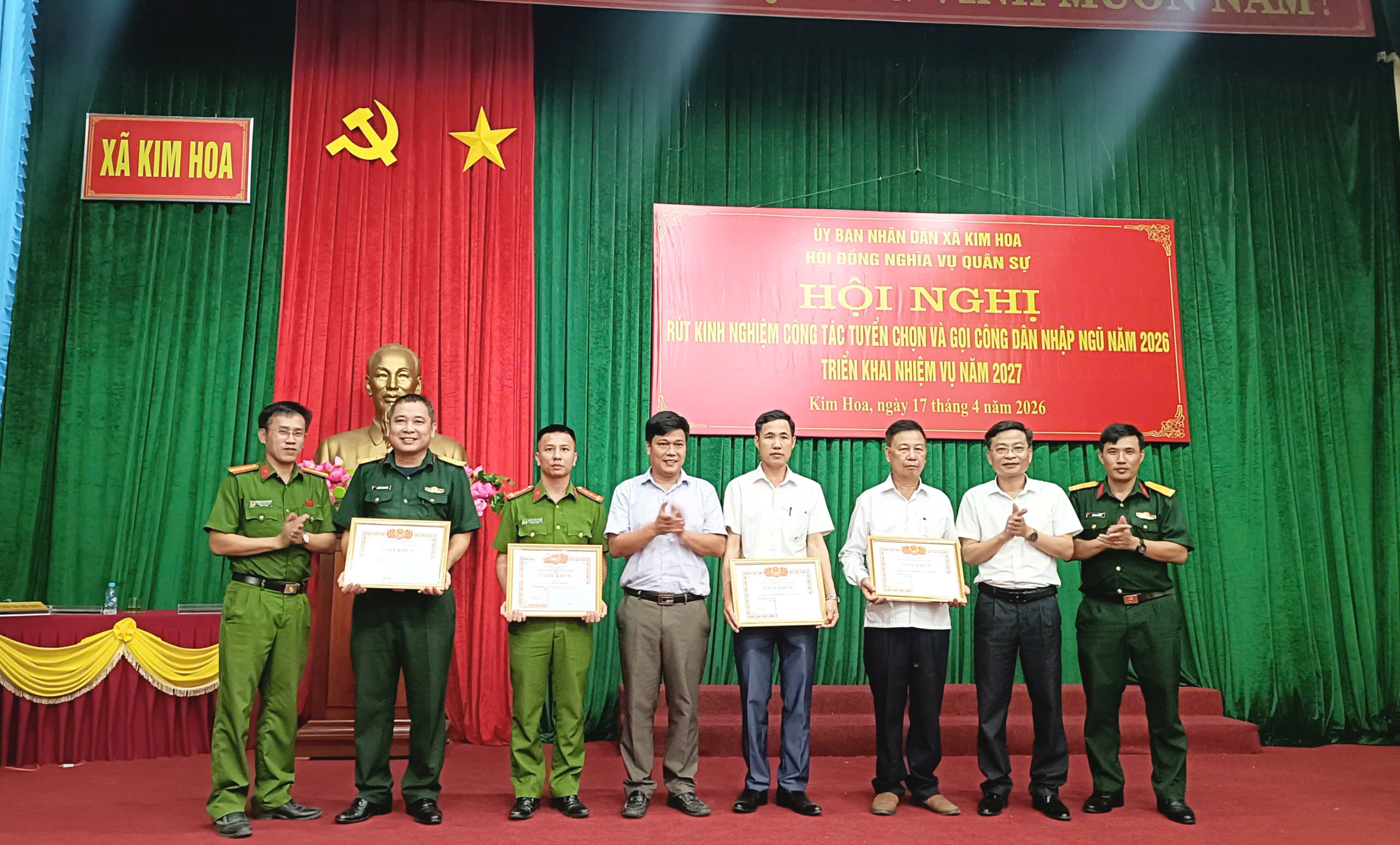 Tổng kết công tác tuyển gọi công dân nhập ngũ 2026