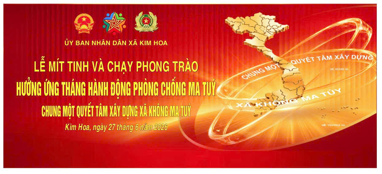 Mít tin và giải chạy hưởng ứng "Tháng hành động phòng chống ma túy" năm 2026.