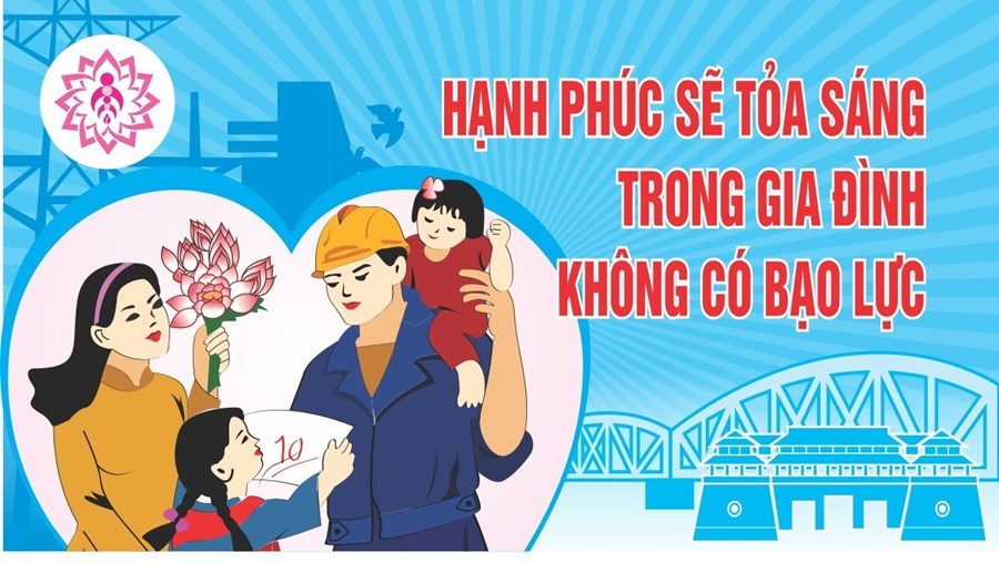Tháng 6 - Tháng hành động phòng chống bạo lực gia đình
