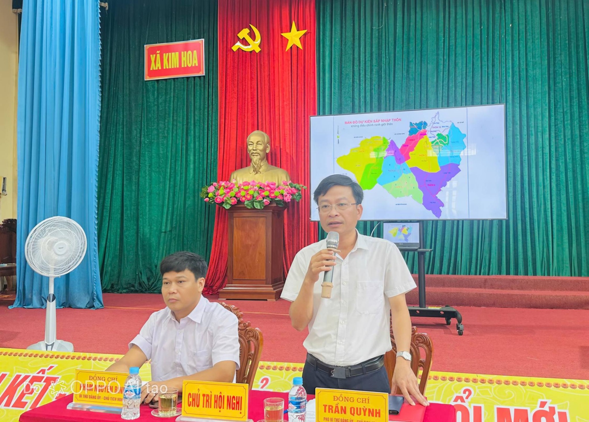 Hội nghị lấy ý kiến góp ý Đề án sắp xếp thôn