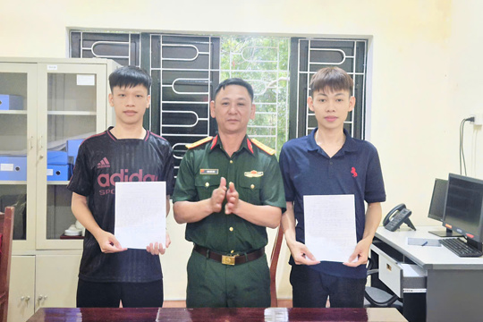 Ý thức trách nhiệm của tuổi trẻ từ những lá đơn tình nguyện của Thanh niên Kim Hoa 
