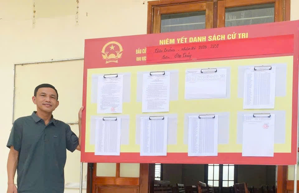 Xã Kim Hoa sẵn sàng cho ngày Bầu cử trưởng thôn nhiệm kỳ 2026 - 2031