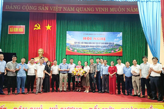 Gặp mặt đối thoại với Đoàn viên và Doanh nghiệp, HTX 