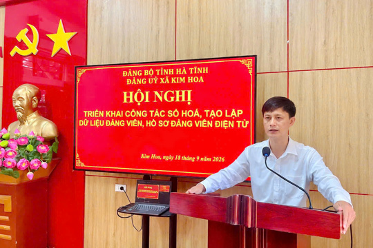 Triển khai số hóa dữ liệu đảng viên