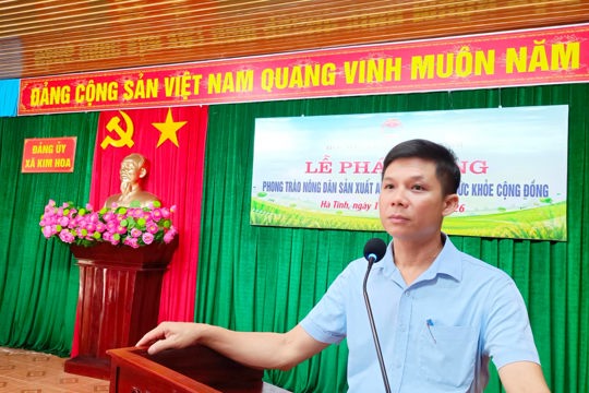 Phát động phong trào Nông dân sản xuất an toàn, hữu cơ 