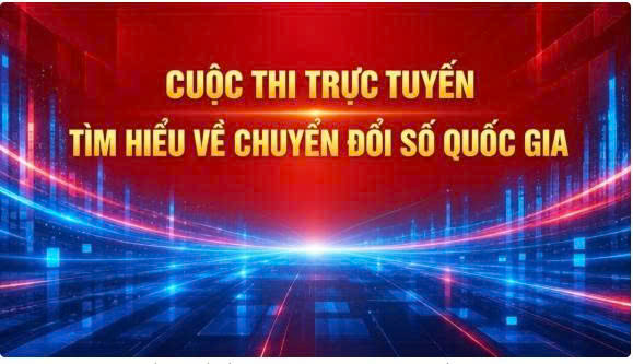 Xã Kim Hoa hưởng ứng cuộc thi trực tuyến tìm hiểu về chuyển đổi số quốc gia