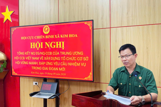 Hội CCB tổng kết Nghị quyết số 05/NQ-CCBVN