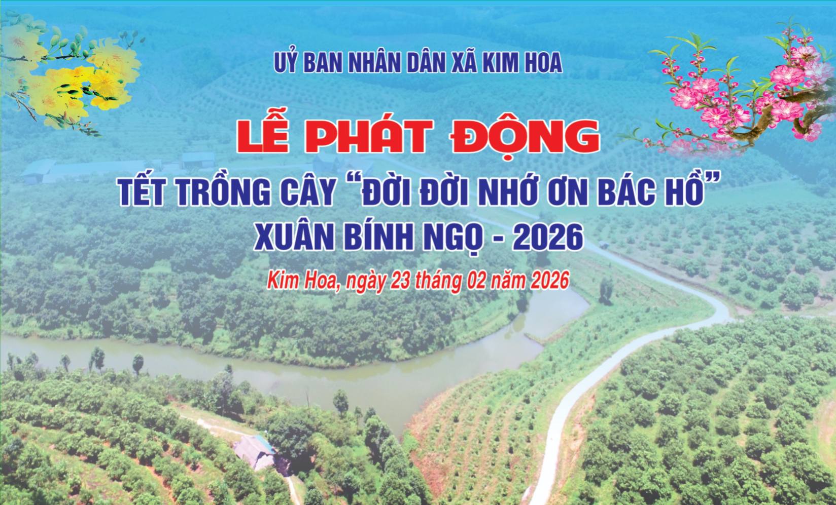 "Mùa Xuân là tết trồng cây" 